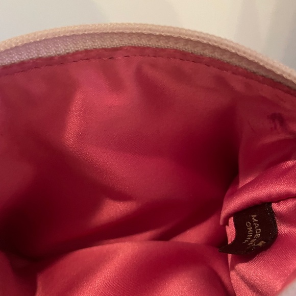 Coach Silver Wristlet with Pink Lining - Picture 8 of 8